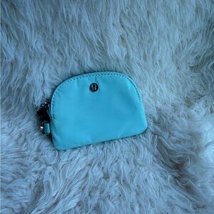 Lululemon Blue Zip Pouch